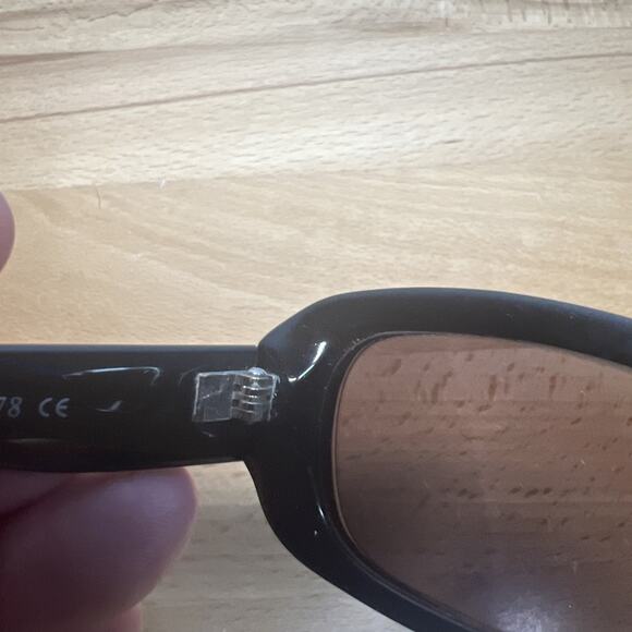 Joan Collins Sunglasses 9978 51-18-130 Womens Black Oval Frames-Only - Picture 11 of 14